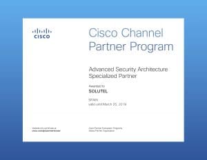 CiscoCertificateAdvanced Security Architecture Specialization